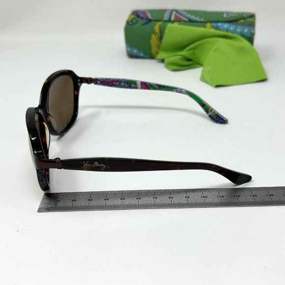 Vera Bradley Sunglasses BETTY EMD EMERALD PAISLEY  With Case main image 11